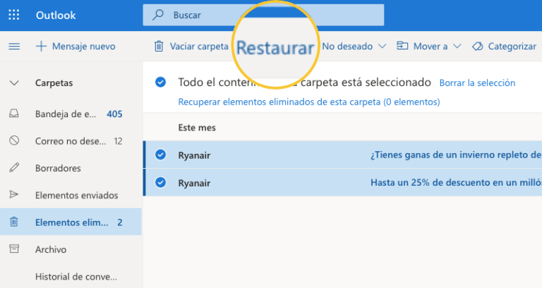 Como Recuperar Mensajes Borrados De La Papelera De Yahoo